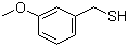 3-甲氧基苄硫醇分子结构 (CAS 7166-64-5)