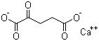 Calcium 2-oxoglutarate molecular structure (CAS 71686-01-6)