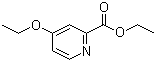 Ethyl 4-ethoxy-2-pyridinecarboxylate molecular structure (CAS 71777-70-3)