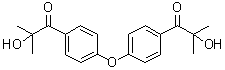 结构式 CAS# 71868-15-0, 2-羟基-1-[4-[4-(2-羟基-2-甲基丙酰基)苯氧基]苯基]-2-甲基丙酮
