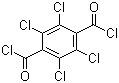 结构式 CAS# 719-32-4, 2,3,5,6-四氯对苯二甲酰氯