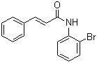 structure of CAS# 71910-51-5, N-(2-Bromophenyl)cinnamamide