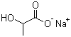 Sodium lactate molecular structure (CAS 72-17-3)