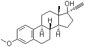 美雌醇分子结构 (CAS 72-33-3)