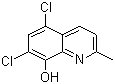 Chlorquinaldol molecular structure (CAS 72-80-0)