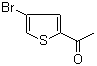 structure of CAS# 7209-11-2, 4-Bromo-2-acetylthiophene;1-(4-Bromothien-2-yl)ethanone