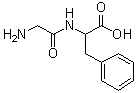 structure of CAS# 721-66-4, Glycyl-DL-phenylalanine;2-((2-Aminoacetyl)amino)-3-phenylpropanoic acid