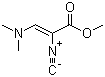 3-(Dimethylamino)-2-isocyano-2-propenoic acid methyl ester molecular structure (CAS 72130-98-4)