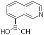 Isoquinoline-8-boronic acid molecular structure (CAS 721401-43-0)