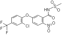 Fomesafen molecular structure (CAS 72178-02-0)