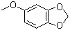 5-甲氧基-1,3-苯并二恶茂分子结构 (CAS 7228-35-5)
