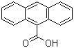 structure of CAS# 723-62-6, 9-Anthracenecarboxylic acid;9-Anthroic acid; Anthracene-9-carboxylic acid