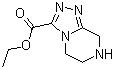 结构式 CAS# 723286-68-8, 5,6,7,8-四氢-[1,2,4]三唑并[4,3-a]吡嗪-3-羧酸乙酯