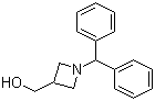 (1-Benzhydrylazetidin-3-yl)methanol molecular structure (CAS 72351-36-1)