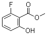 2-Fluoro-6-hydroxybenzoic acid methyl ester molecular structure (CAS 72373-81-0)