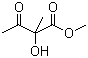 structure of CAS# 72450-34-1, 2-Hydroxy-2-methyl-3-oxobutanoic acid methyl ester;Methyl alpha-acetolactate