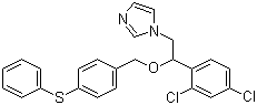 Fenticonazole molecular structure (CAS 72479-26-6)