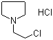 N-(2-Chloroethyl)pyrrolidine hydrochloride molecular structure (CAS 7250-67-1)