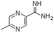 5-Methyl-2-pyrazinecarboximidamide molecular structure (CAS 725234-33-3)