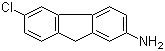6-氯-9H-芴-2-胺分子结构 (CAS 7254-05-9)