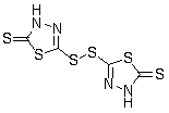 5,5'-二硫基双(1,3,4-噻二唑)-2(3H)-硫酮分子结构 (CAS 72676-55-2)