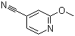 4-Cyano-2-methoxypyridine molecular structure (CAS 72716-86-0)