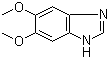 5,6-Dimethoxybenzimidazole molecular structure (CAS 72721-02-9)