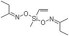Vinylmethylbis(methylethylketoxime)silane molecular structure (CAS 72721-10-9)