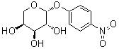 4-硝基苯基 beta-L-吡喃阿拉伯糖苷分子结构 (CAS 72732-54-8)