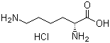 structure of CAS# 7274-88-6, D-Lysine hydrochloride;D-LYS hydrochloride; D-2,6-Diaminohexanoic acid hydrochloride