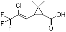 Lambda-cyhalothric acid molecular structure (CAS 72748-35-7)