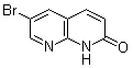 结构式 CAS# 72754-05-3, 6-溴-1,8-萘啶-2(1H)-酮