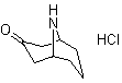结构式 CAS# 72761-60-5, 9-氮杂双环[3.3.1]壬烷-3-酮盐酸盐