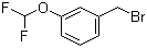 3-(Difluoromethoxy)benzyl bromide molecular structure (CAS 72768-95-7)