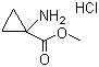 Methyl 1-aminocyclopropanecarboxylate hydrochloride molecular structure (CAS 72784-42-0)