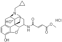 beta-富纳曲胺盐酸盐分子结构 (CAS 72786-10-8)