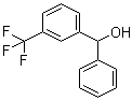 3-(三氟甲基)二苯甲醇分子结构 (CAS 728-80-3)