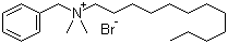 structure of CAS# 7281-04-1, Benzyldodecyldimethylammonium bromide