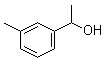 structure of CAS# 7287-81-2, alpha,3-Dimethylbenzenemethanol;1-(3-Tolyl)ethanol; 1-(m-Methylphenyl)ethanol; 1-(m-Tolyl)ethanol; m,alpha-Dimethylbenzyl alcohol; alpha-(3-Methylphenyl)ethanol