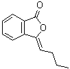 Z-亚丁基苯酞分子结构 (CAS 72917-31-8)