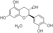 结构式 CAS# 7295-85-4, (+/-)-儿茶精; DL-儿茶素