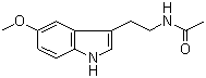松果体素分子结构 (CAS 73-31-4)