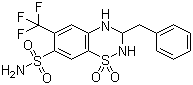 Bendroflumethiazide molecular structure (CAS 73-48-3)