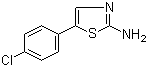5-(4-Chlorophenyl)-2-thiazolamine molecular structure (CAS 73040-66-1)