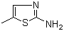 2-氨基-5-甲基噻唑分子结构 (CAS 7305-71-7)