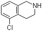5-氯-1,2,3,4-四氢异喹啉分子结构 (CAS 73075-43-1)