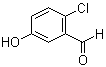 2-氯-5-羟基苯甲醛分子结构 (CAS 7310-94-3)