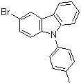 3-Bromo-9-(4-methylphenyl)-9H-carbazole molecular structure (CAS 731016-44-7)