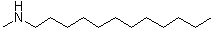 N-Dodecylmethylamine molecular structure (CAS 7311-30-0)