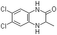 6,7-Dichloro-3-methyl-3,4-dihydroquinoxalin-2(1H)-one molecular structure (CAS 73148-15-9)
